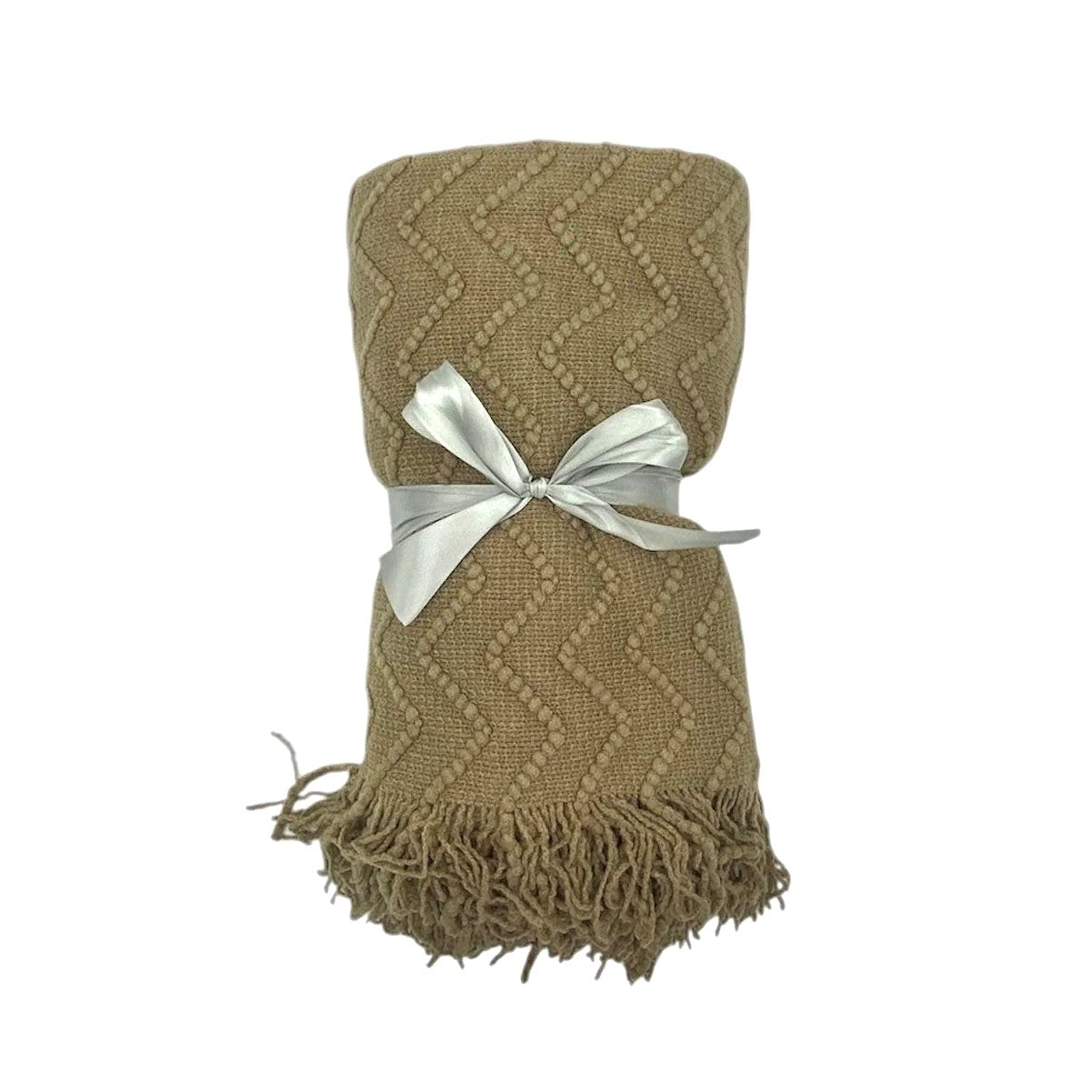 Eden Throw Blanket Taupe