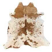 Cow Hide No.18 - Caramel and White Speckle