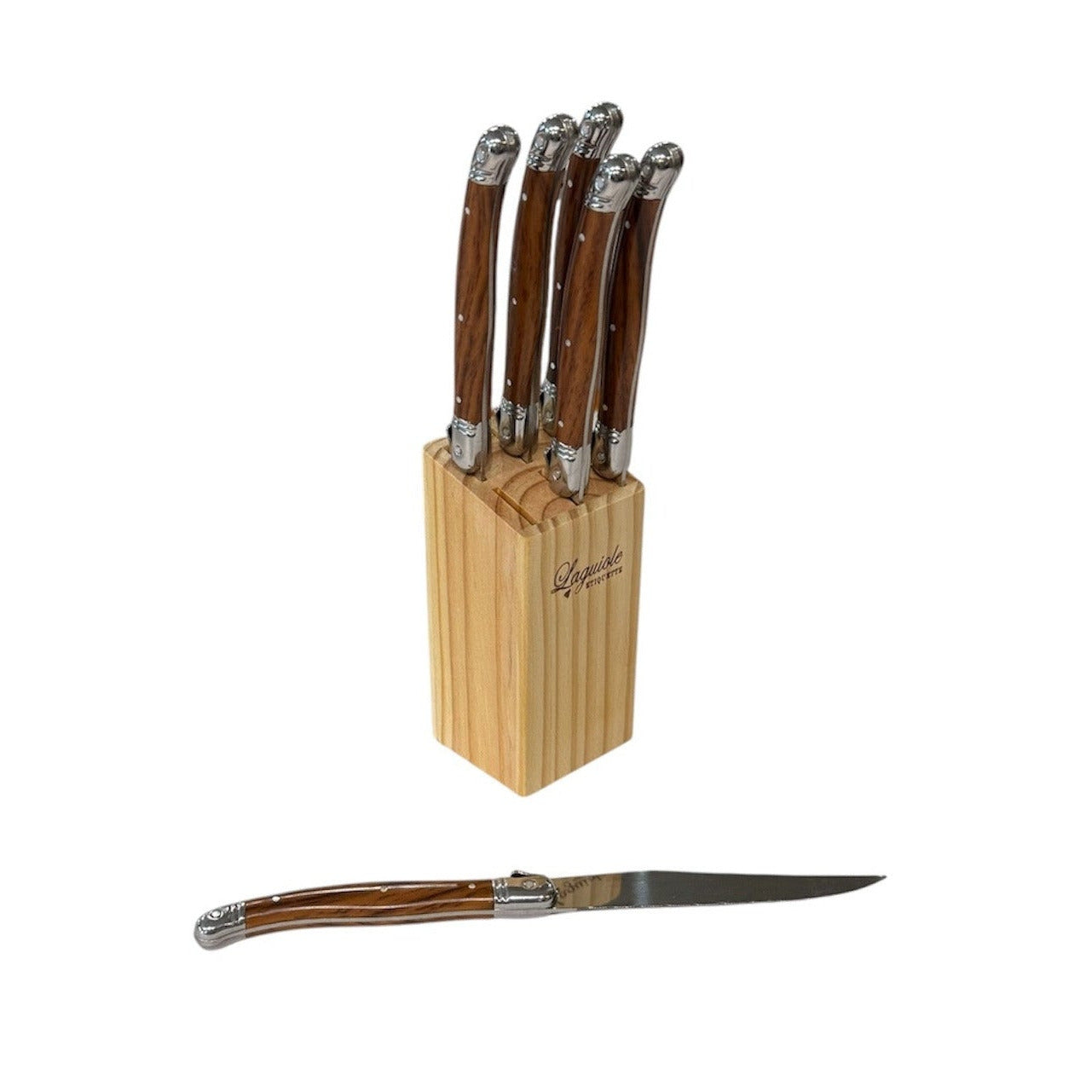 Laguiole 7 Piece Steak Knife Set