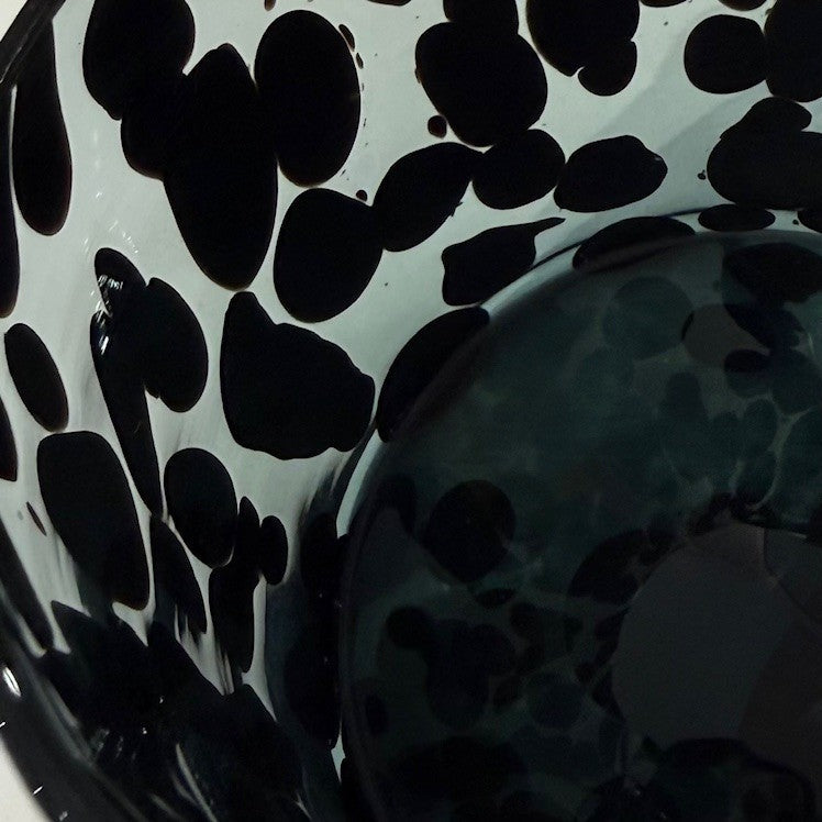 Glass Ocelot Vase Small