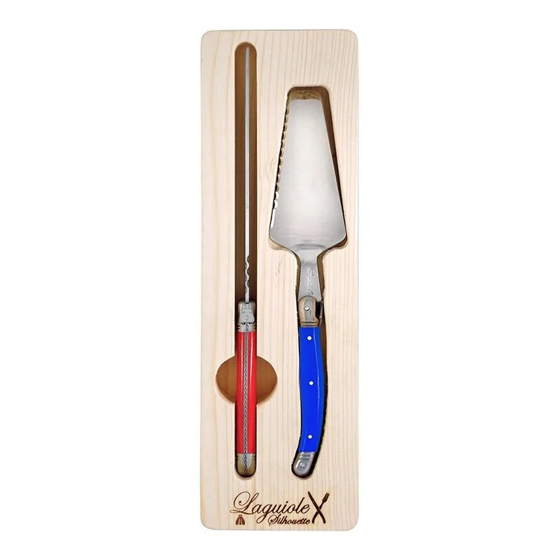 Laguiole Silhouette 2 Pce Cake Serving Set - Multi