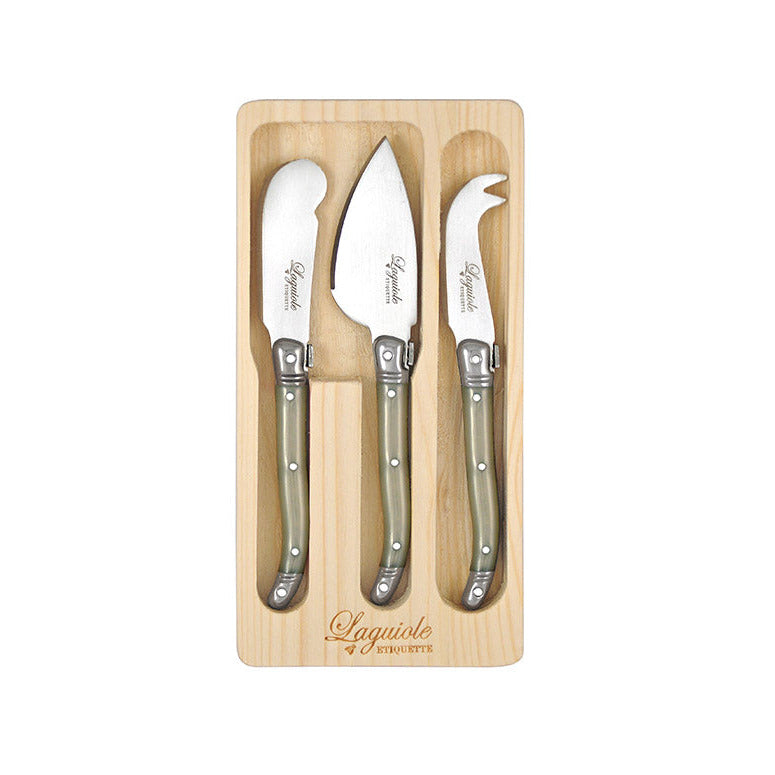 Laguiole Cheese Knife Set - Mother of Pearl