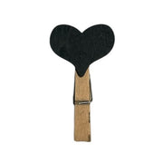 Peg Heart Blackboard - Pack of 6