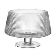 Stacey Glass Ribbed Triffle Bowl - 24 cm