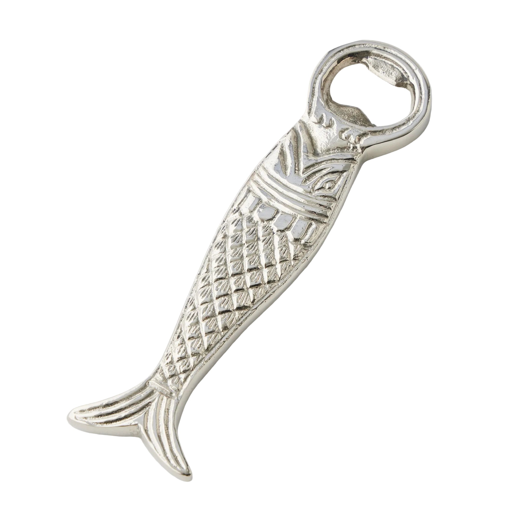 Fishie Bottle Opener Silver