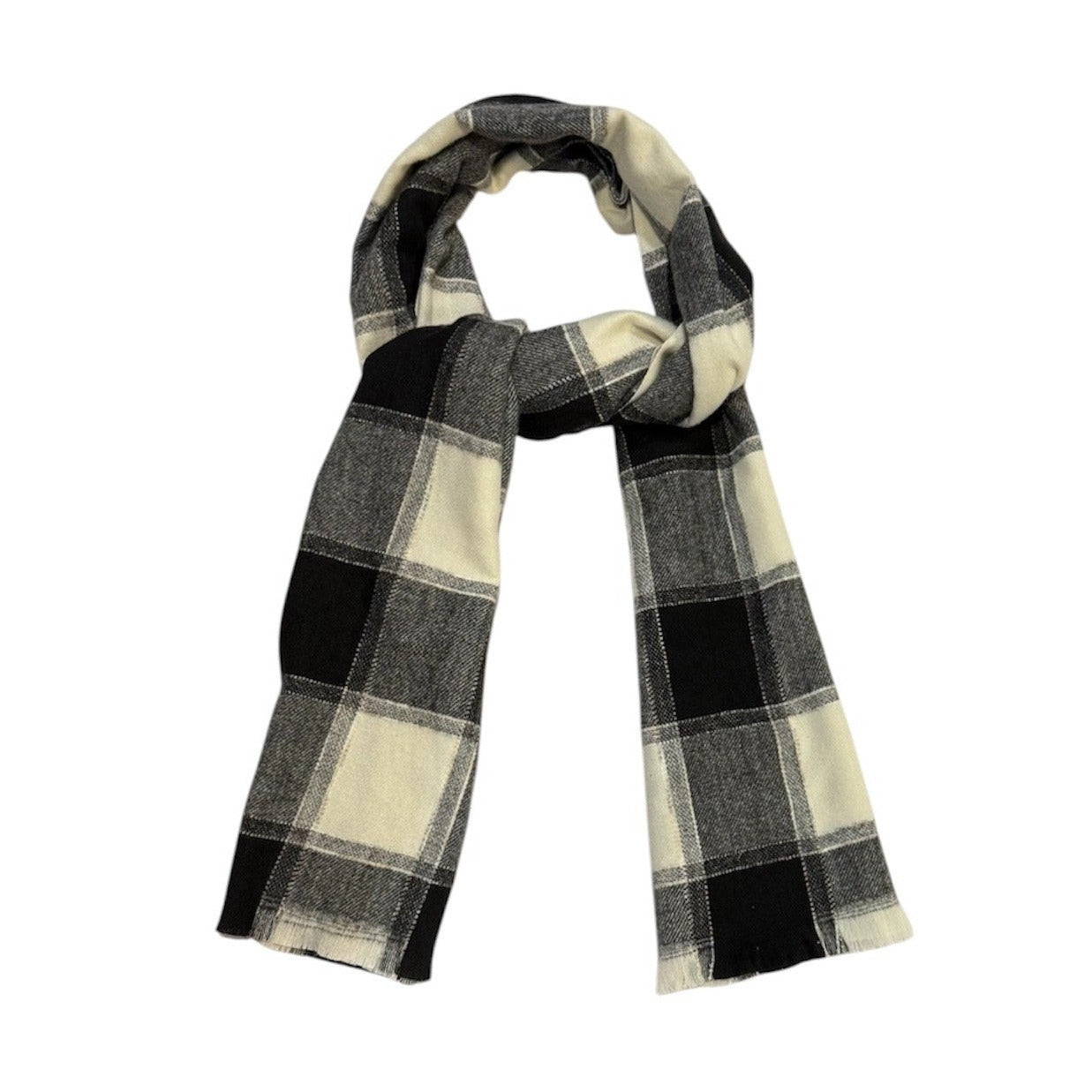Sale Dua Scarf Black White