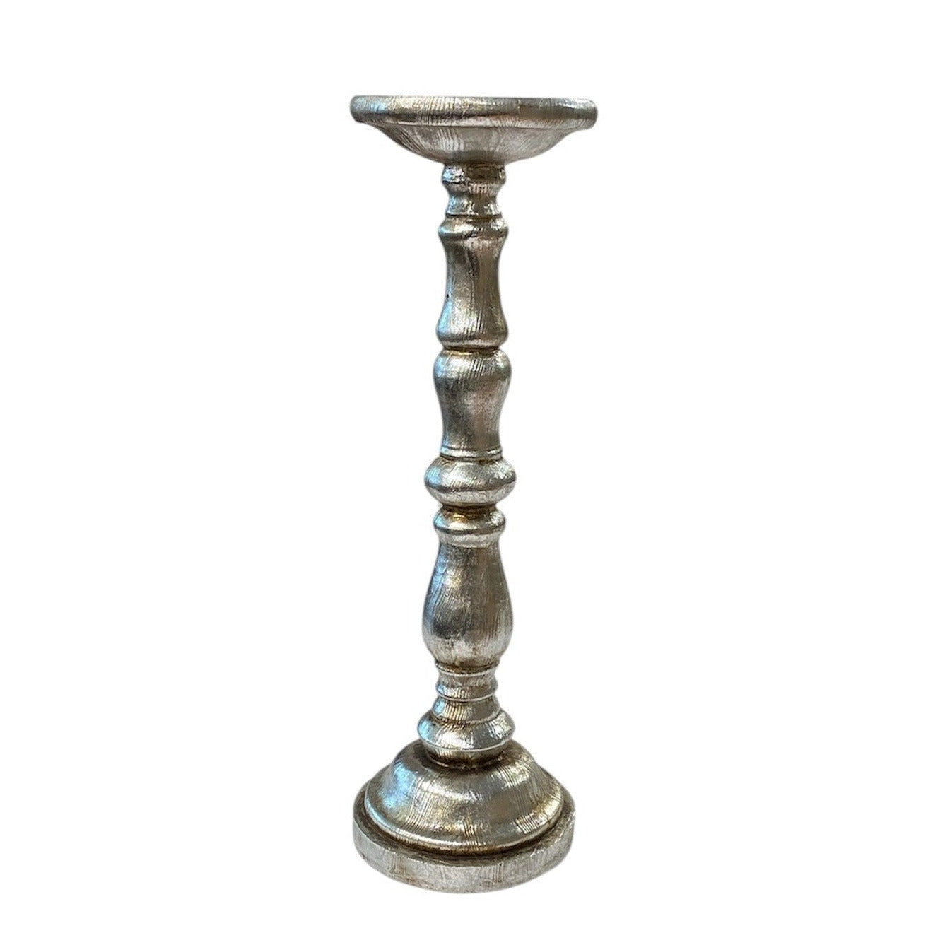 Silver Candle Holder Large