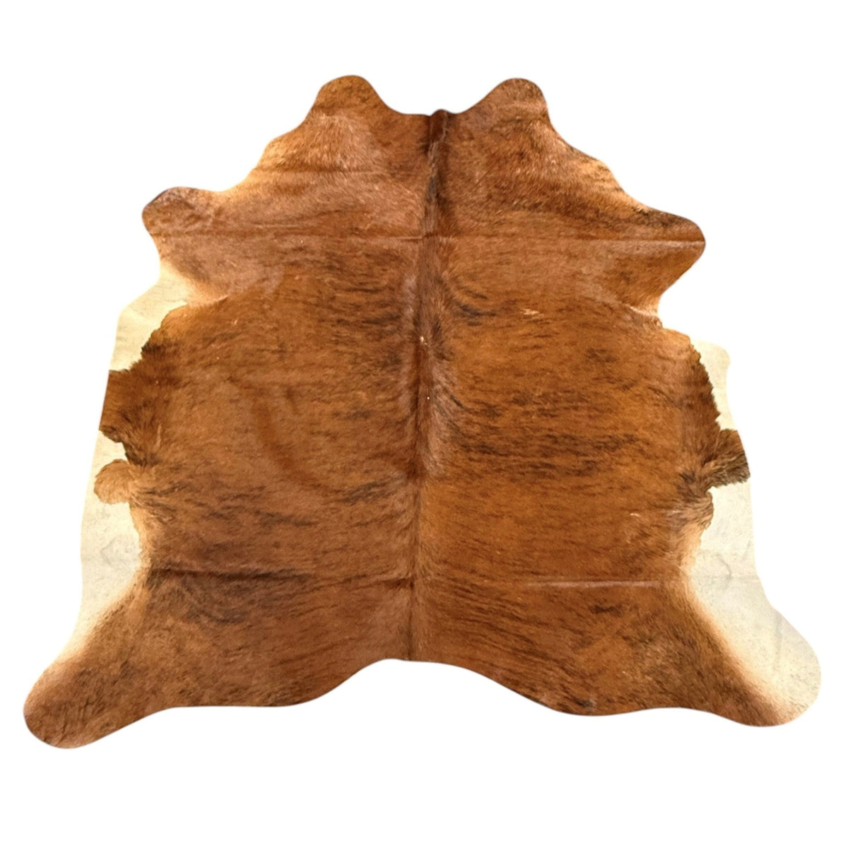 Cow Hide No.15 - Brown and White