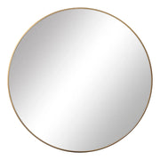Lucinda 90cm Round Wall Mirror Gold