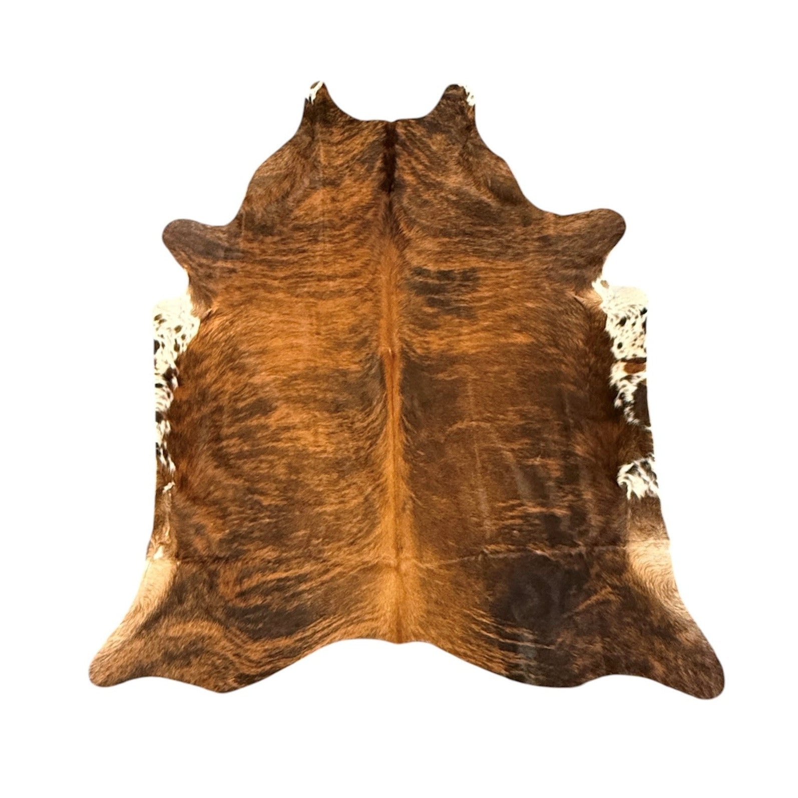 Cow Hide No.16 - Brown and White