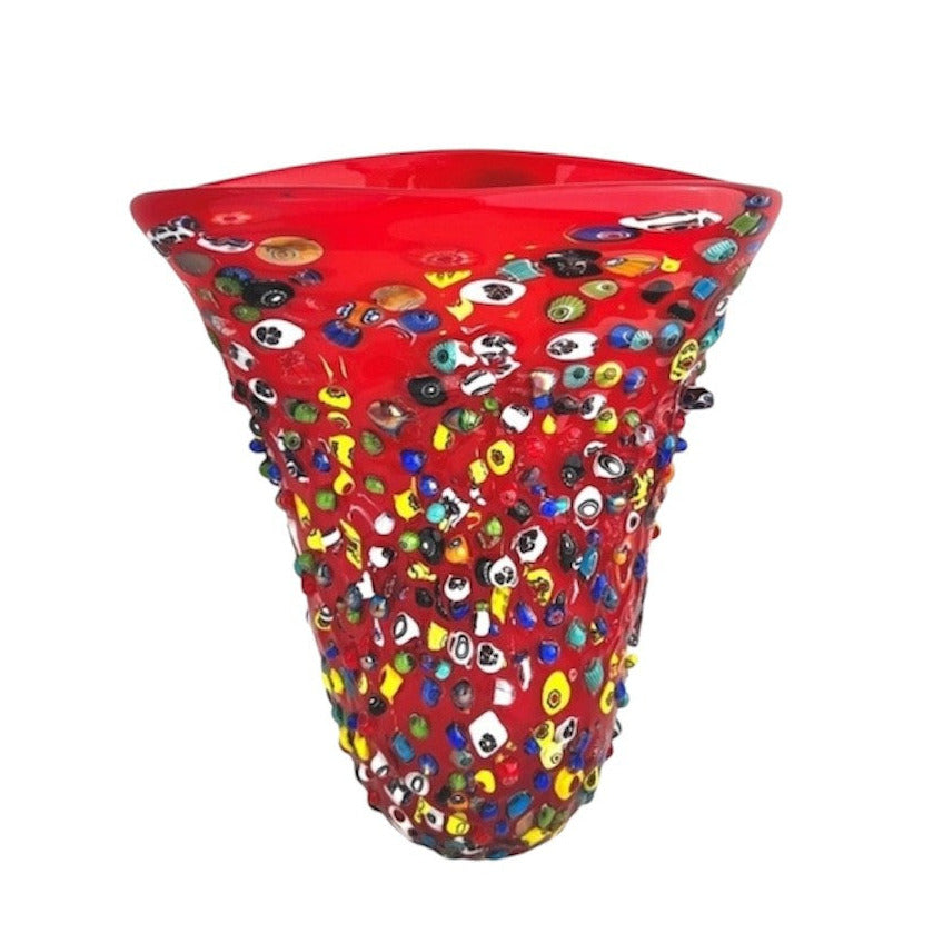 Zibo Art Glass - Vase Vessafa 34cm