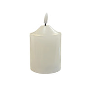 Battery Operated Pillar Candle 13cm