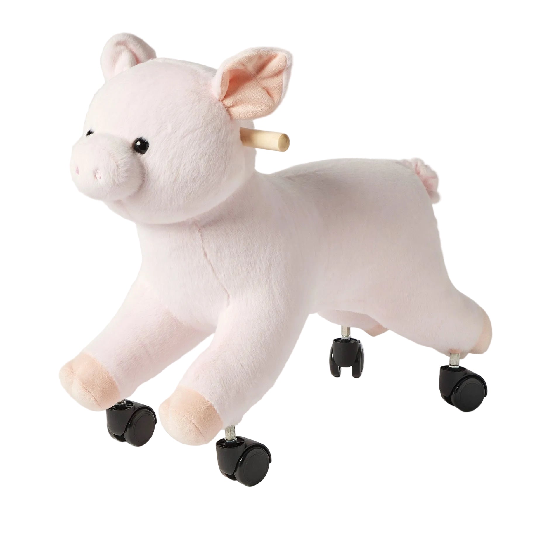 Jiggle & Giggle Pig Roller Kids Toy - Pink