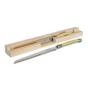 Laguiole Silhouette 29cm Bread Knife Stainless Steel - Ivory
