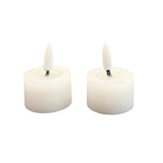 Battery Operated Tea Light Candle Set of 2 - 4cm x 5cm