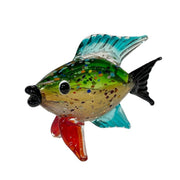 Zibo Art Glass - Kiss Fish 20cm