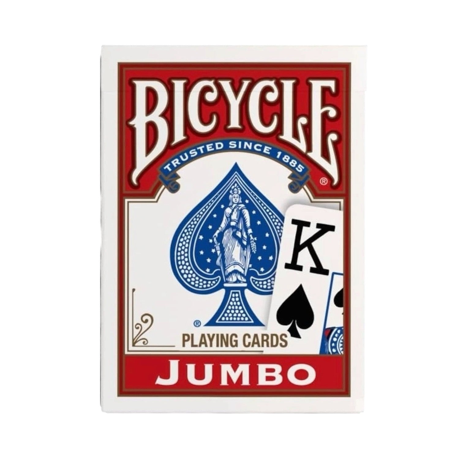 Bicycle Jumbo Index Playing Cards Red