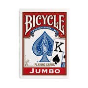 Bicycle Jumbo Index Playing Cards Red