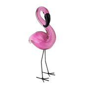 Zibo Art Glass - Miniature Flamingo 28cm