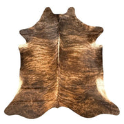 Cow Hide No. 1 - Brown and White