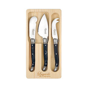 Laguiole Cheese Knife Set - Black