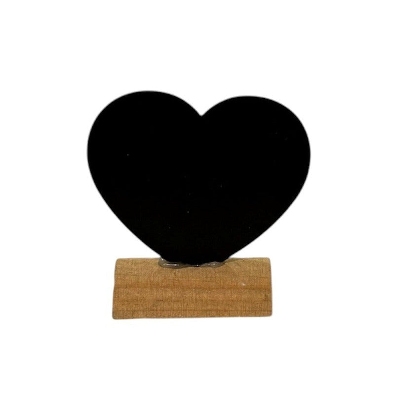 Standing Heart Blackboard - Pack of 6