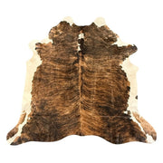 Cow Hide No.15 - Brown and White