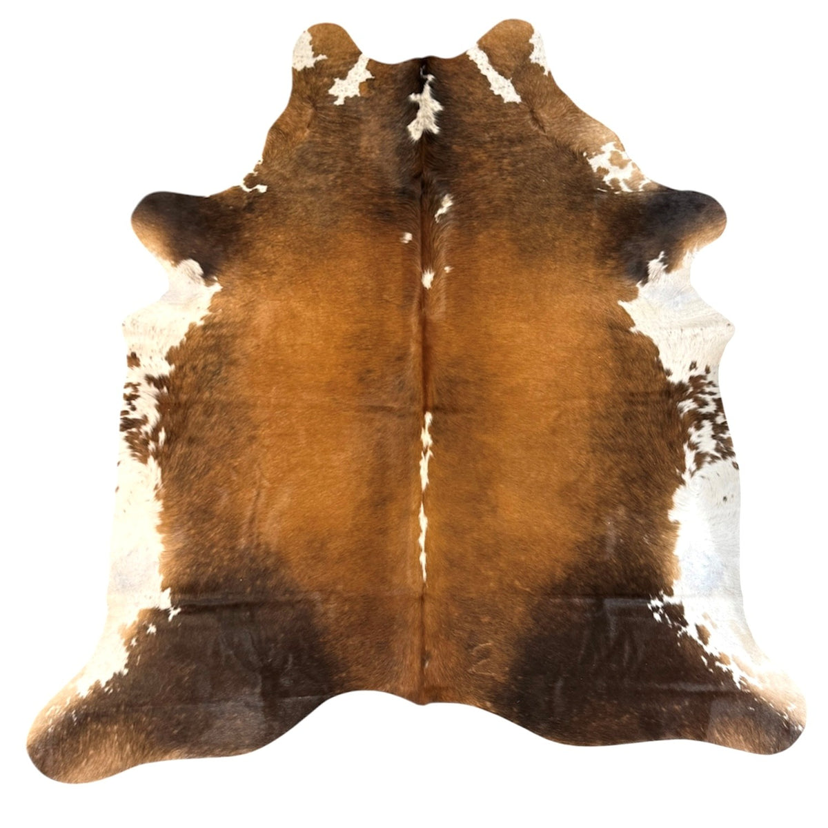 Cow Hide No. 1 - Brown & White