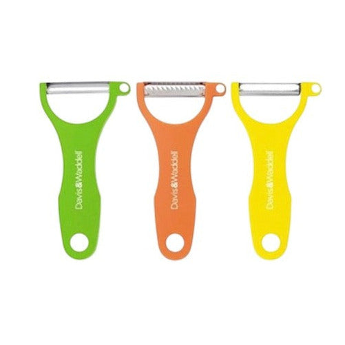 Davis & Waddell 3 Piece Peeler Set