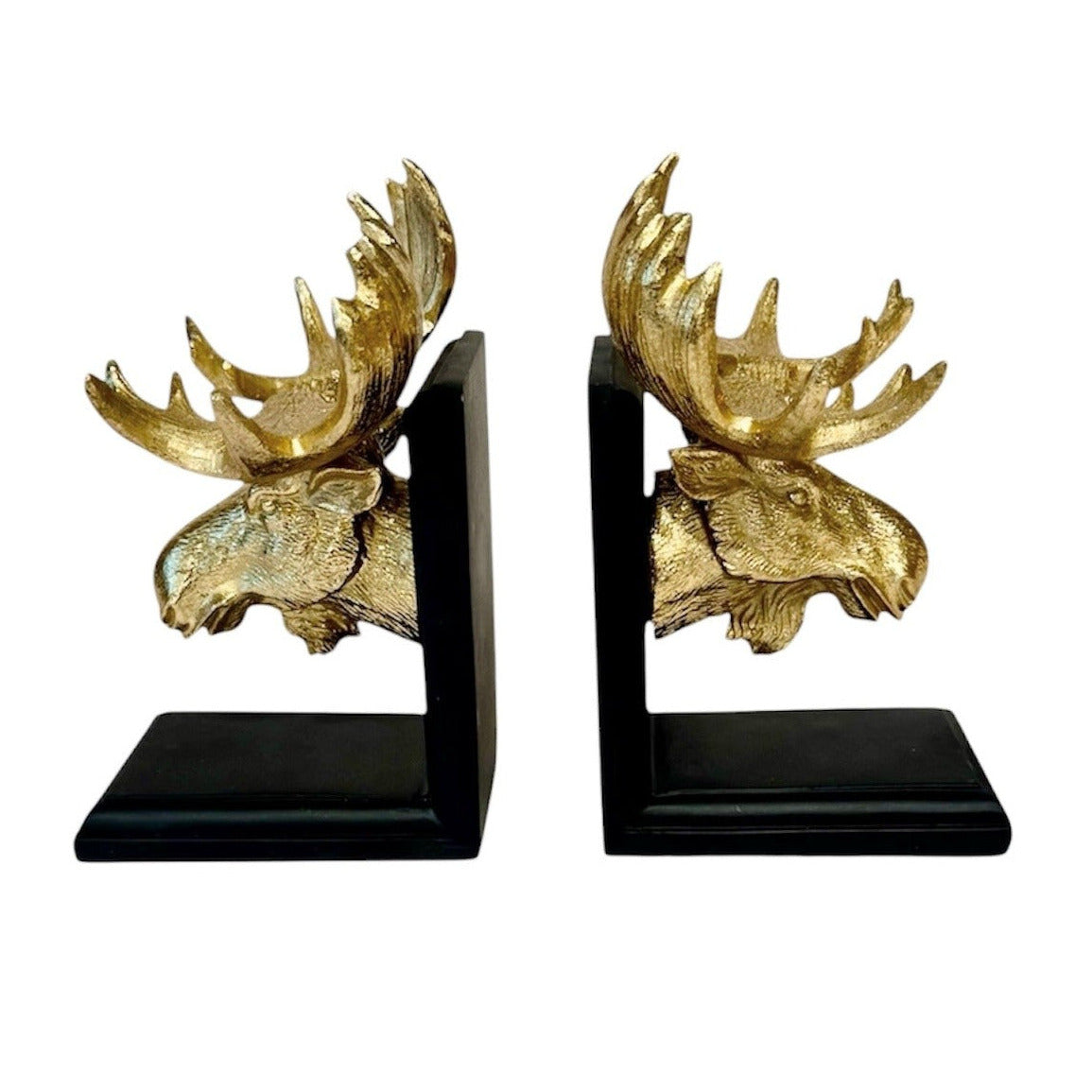 Moose Bookends