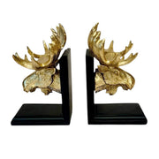 Moose Bookends