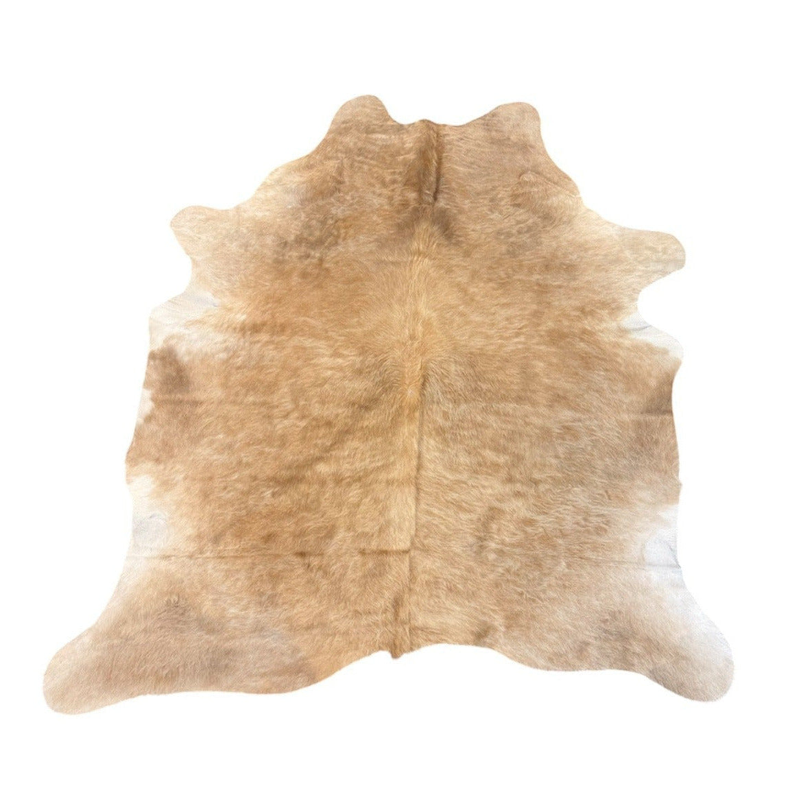 Cow Hide No.11 - Light Brown and White
