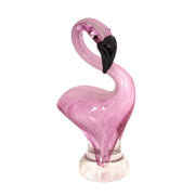 Zibo Art Glass - Miniature Flamingo 20cm