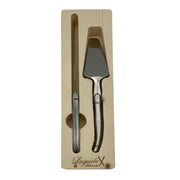 Laguiole Two Piece Cake Set - Silver