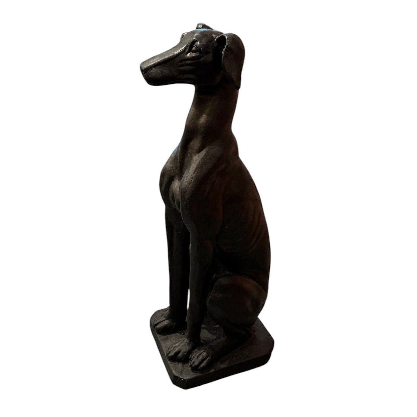 Deco Dog Statue 82cm Black