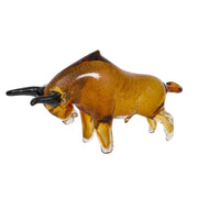 Zibo Art Glass - Bull Ole Medium 19cm