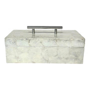 Capiz Trinket Box Pearl Inlay