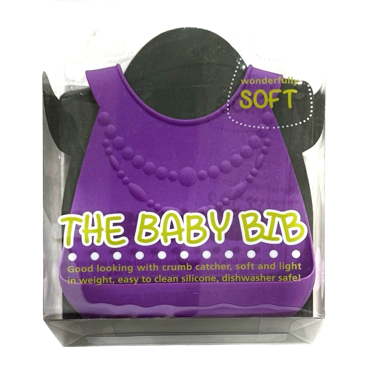 The Baby Bib Necklace Purple