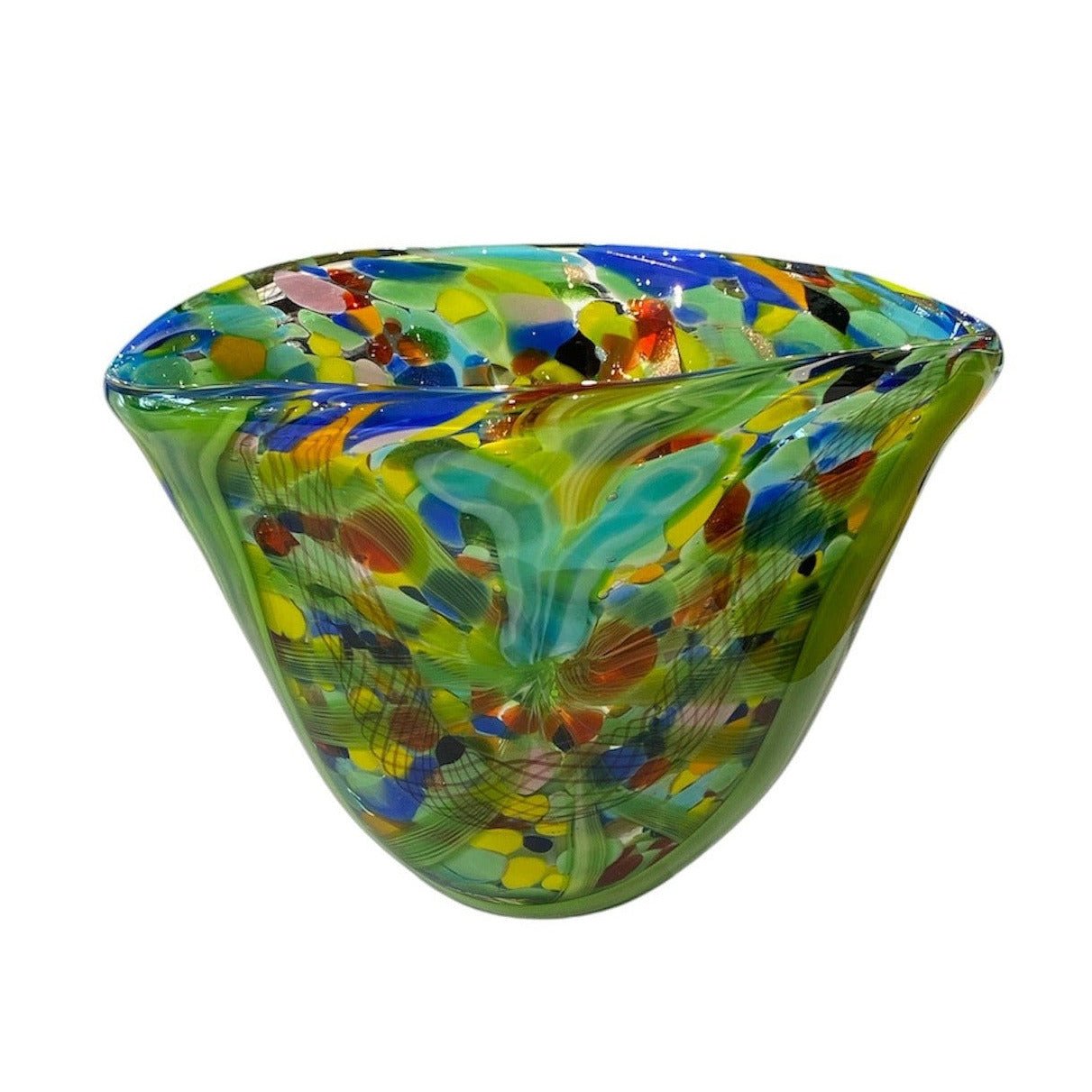 Zibo Art Glass - Vase Retorcida 23cm
