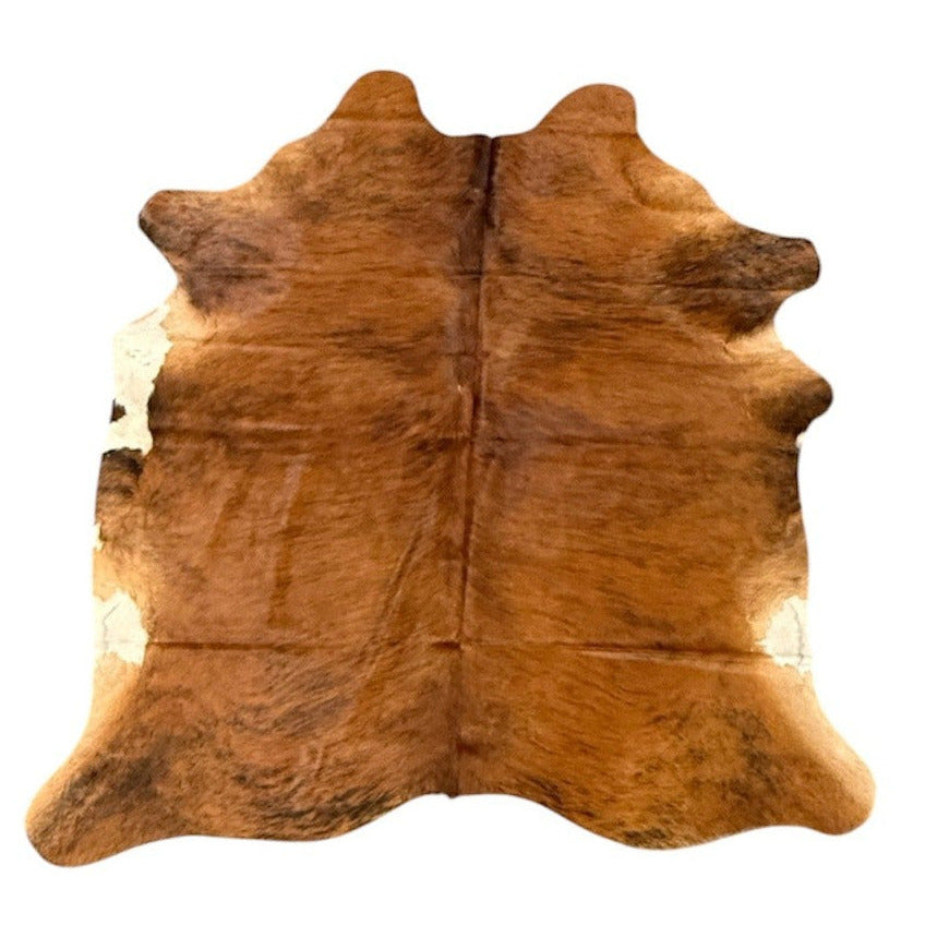 Cow Hide No.9 - Brown and White