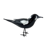 Zibo Art Glass - Miniature Magpie 24cm