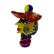 Zibo Art Glass - Chapeau Lady in Hat 35cm