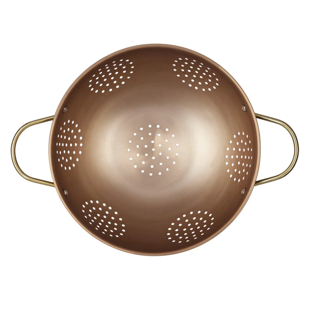 Edwin Copper and Brass 28cm Colander
