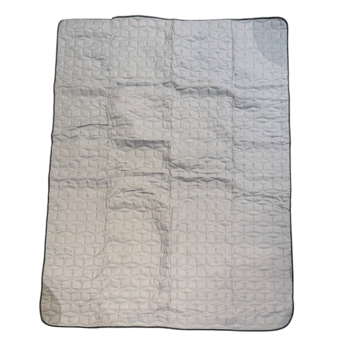 Quilted Picnic Mat Grey - 150 x 200 cm