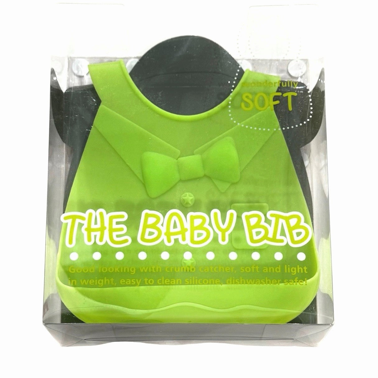 The Baby Bib Tie Green