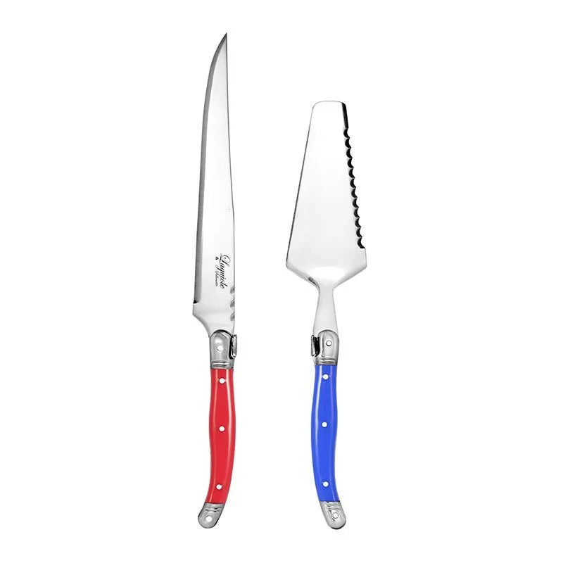 Laguiole Silhouette 2 Pce Cake Serving Set - Multi