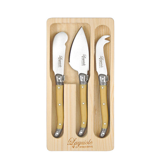 Laguiole Cheese Knife Set - Ivory