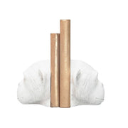 Monkey Bookends - White