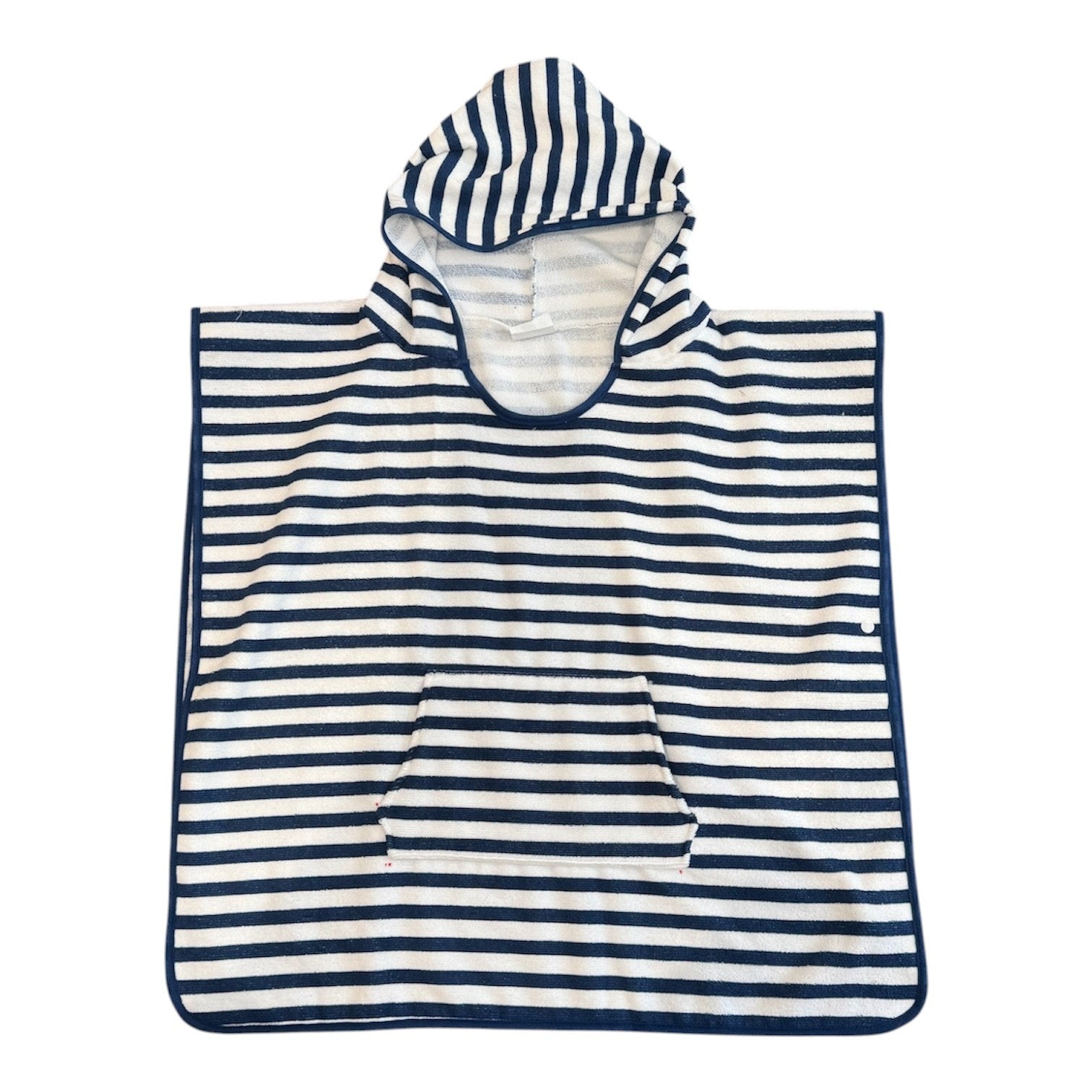 Children's Beach Towel - Navy Stripe