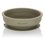 Kids Concepts Silicone Shallow Suction Bowl Sage
